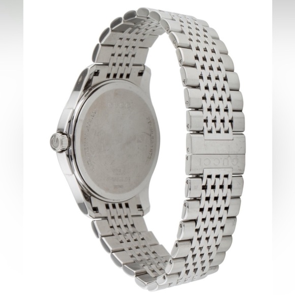 Stunning “ Gucci “ Stainless Steel Swiss Made Watch - Picture 10 of 12